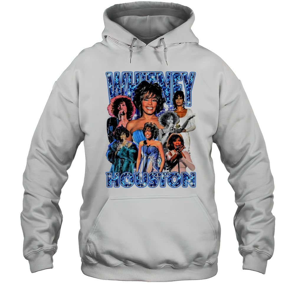 Whitney Houston Shiny Graphic Shirt Unisex Hoodie