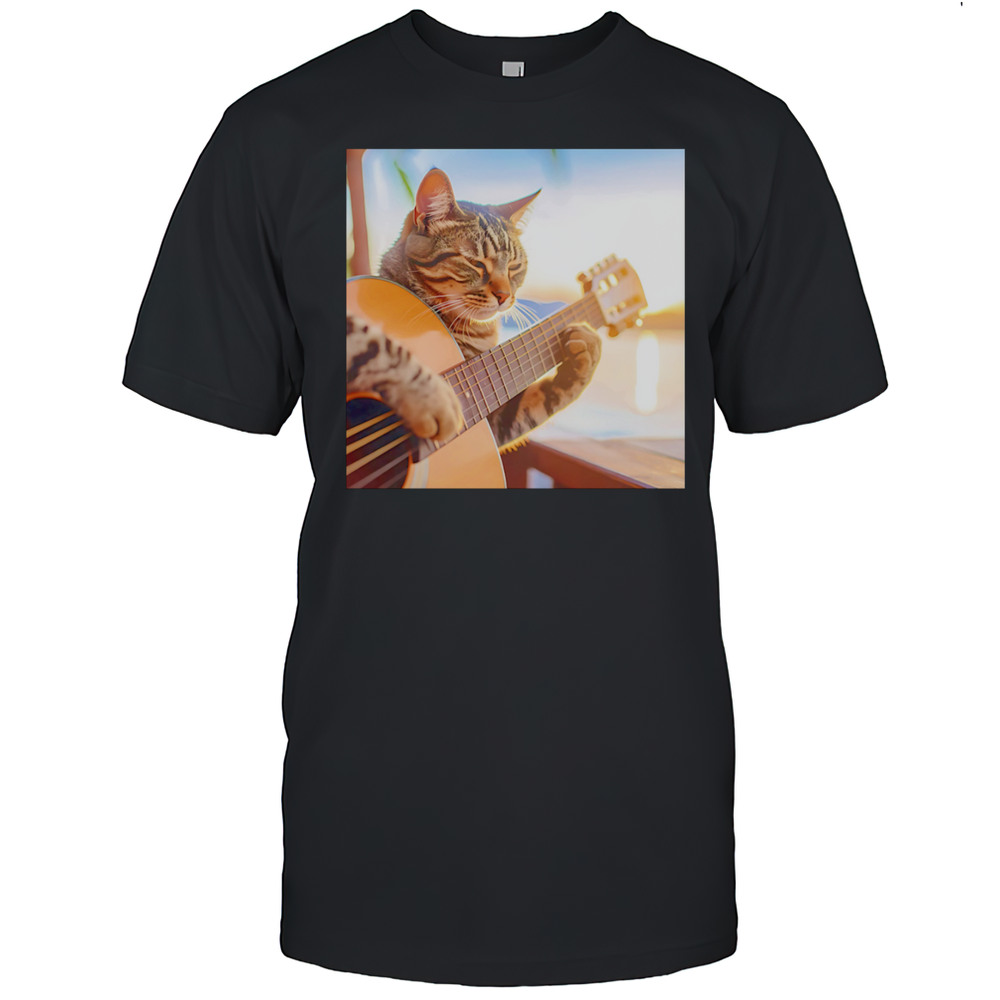 Acoustic Cat Guitar Shirt
