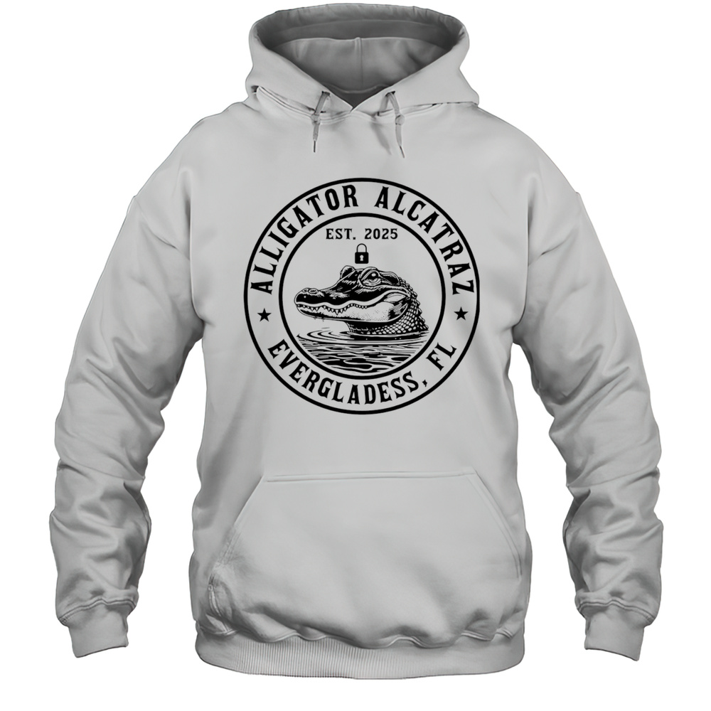 Alligator Alcatraz Everglades FL Shirt Unisex Hoodie