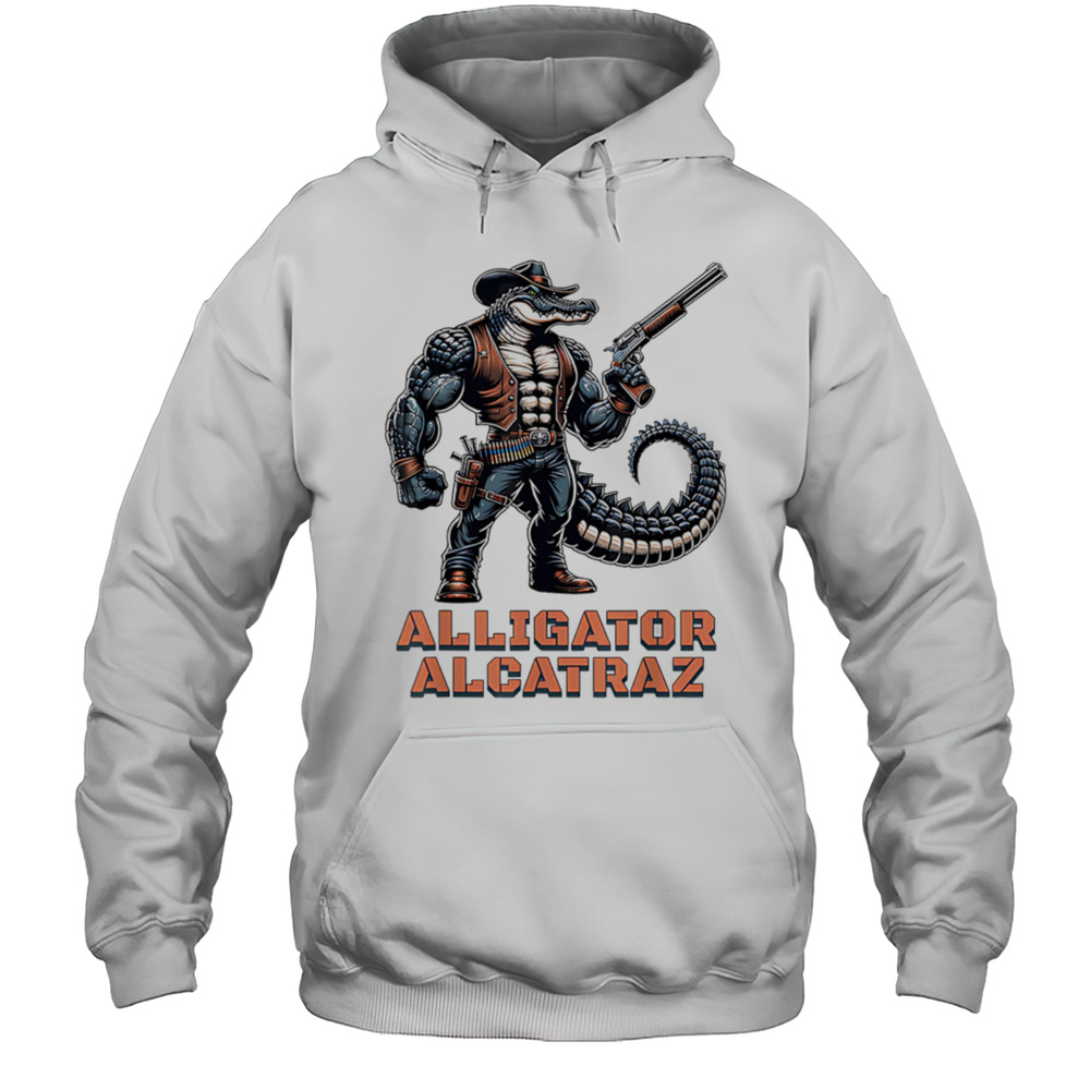 Alligator Alcatraz Gator Sheriff Shirt Unisex Hoodie