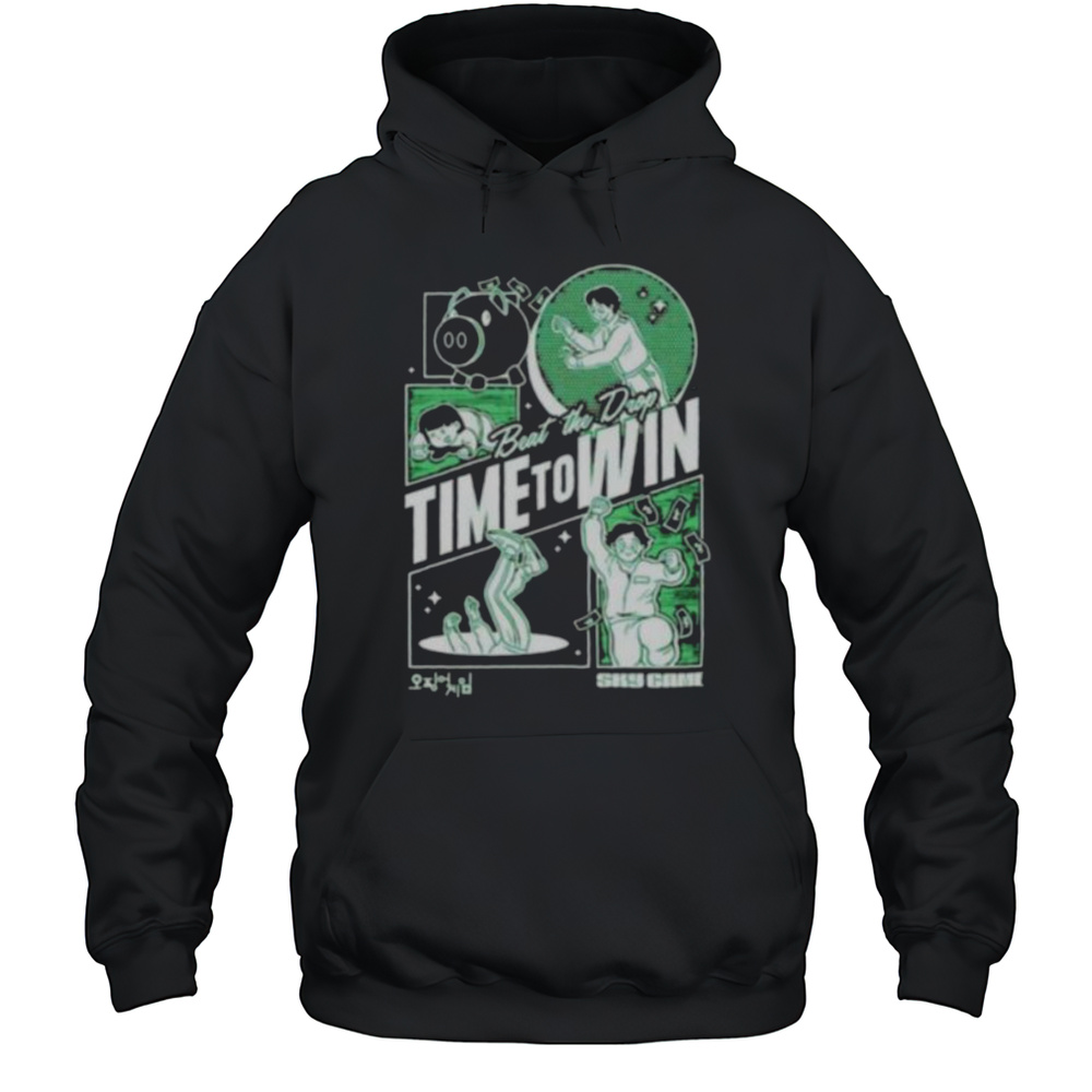 Beat The Drop Time To Win Squid Game Season 3 Shirt Unisex Hoodie