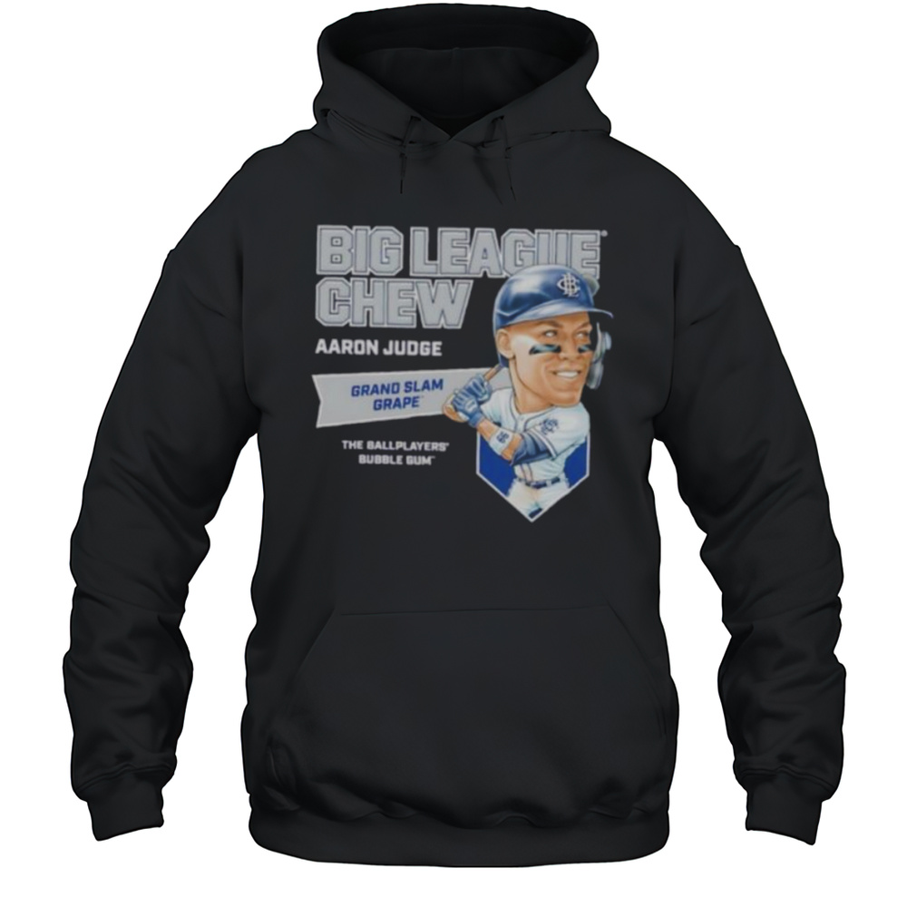 Big League Chew Aaron Judge Grand Slam Grape The Ballplayers Bubble Gum Shirt Unisex Hoodie