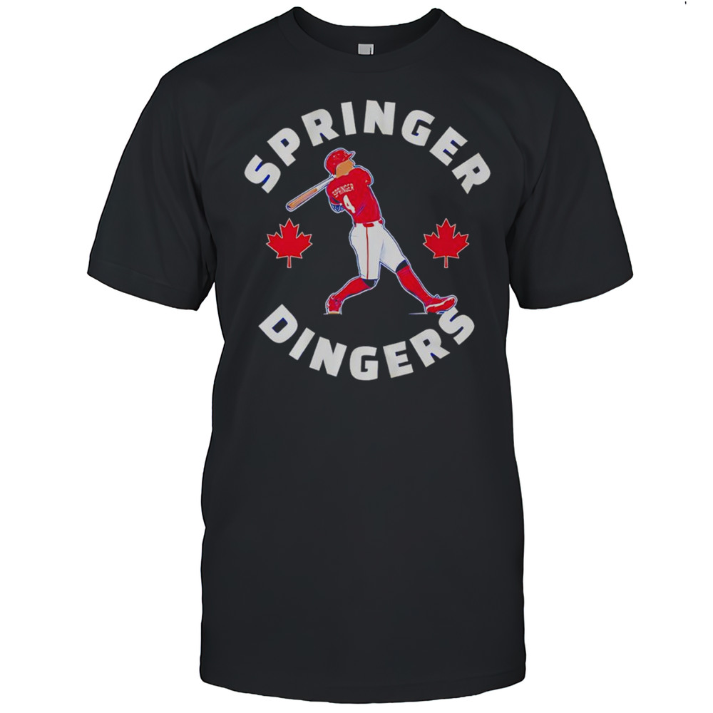 Canada Day Dingers George Springer Shirt