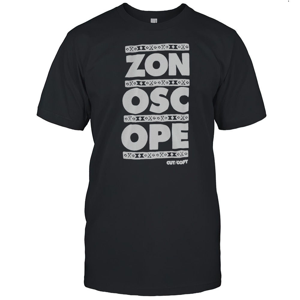 Cut Copy Zon-Osc-Ope T-shirt