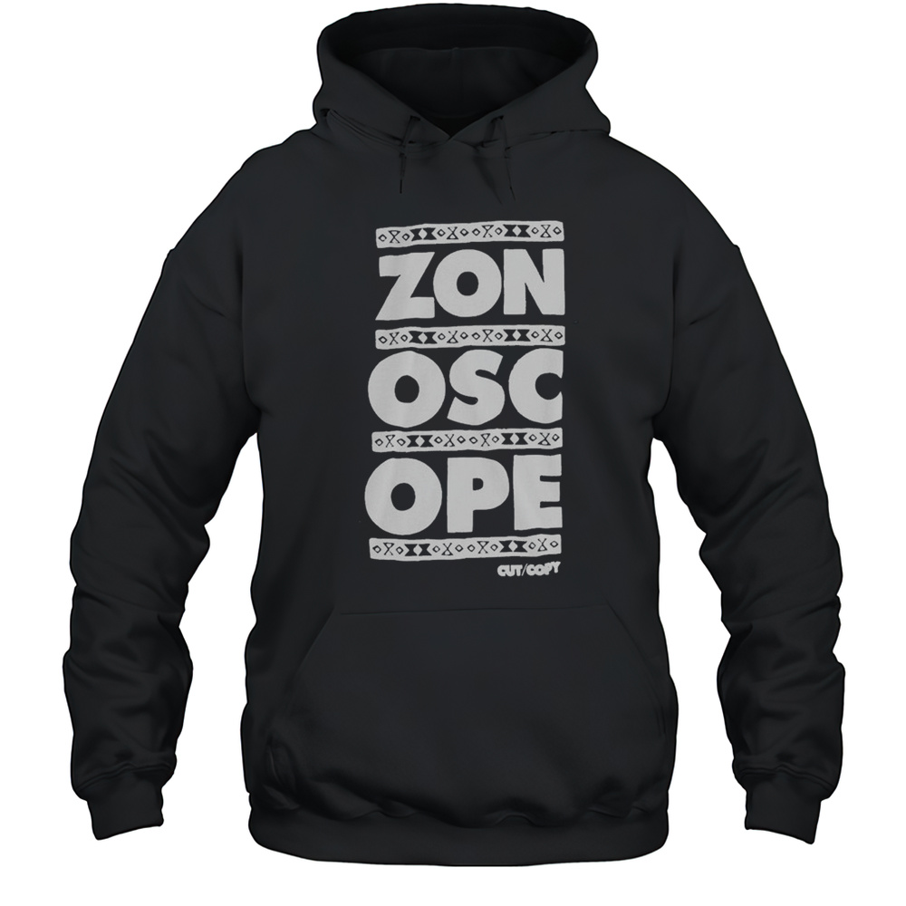 Cut Copy Zon-Osc-Ope T-shirt Unisex Hoodie