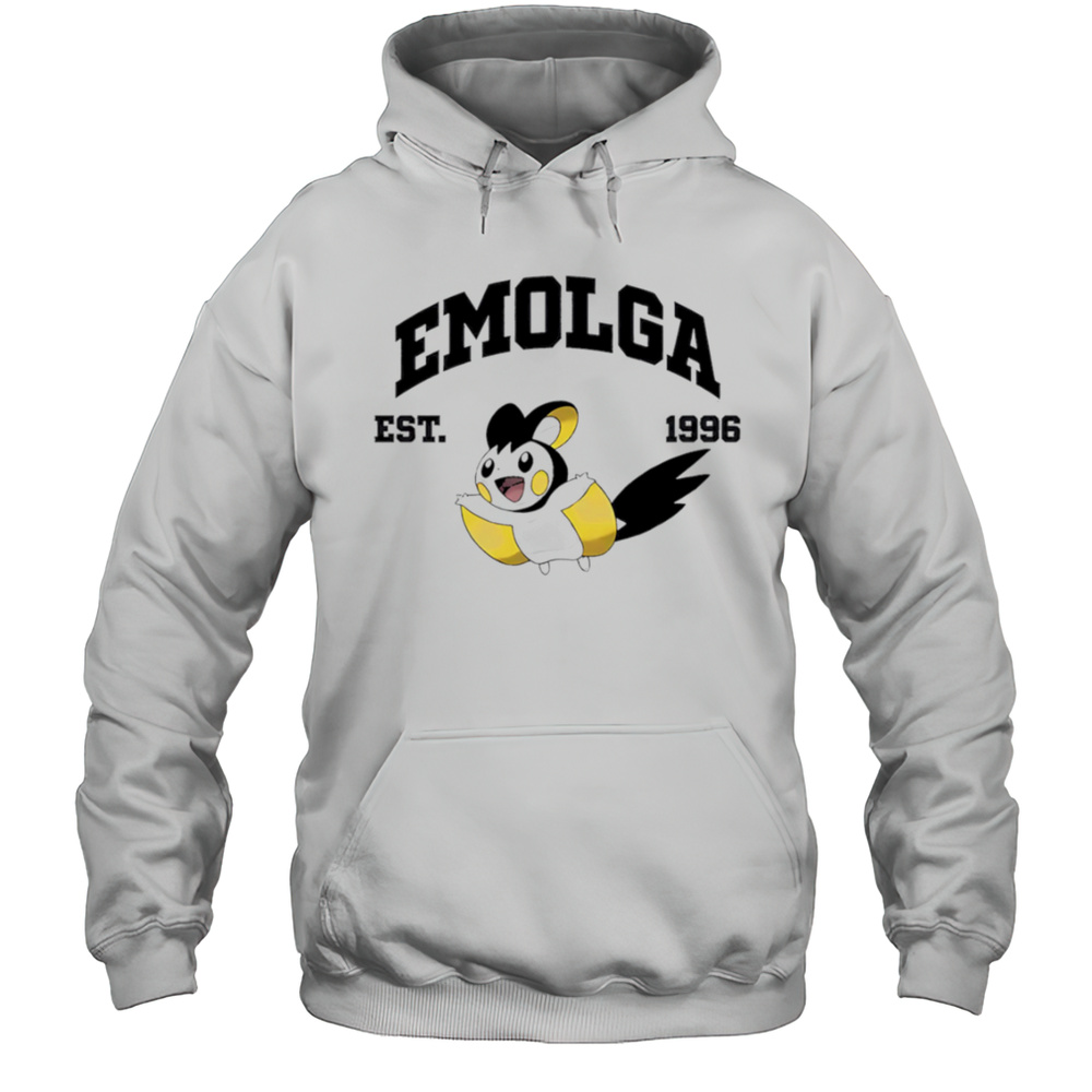 Emolga Est 1996 Pokemon Shirt Unisex Hoodie