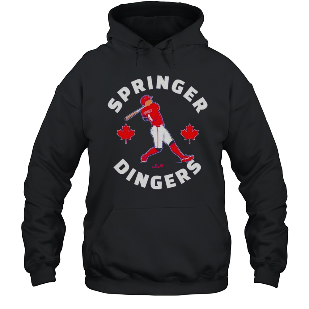 George Springer Canada Day Dingers T-shirt Unisex Hoodie
