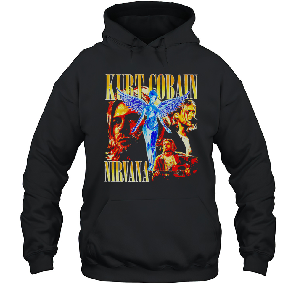 Kurt Cobain Nirvana Retro Shirt Unisex Hoodie