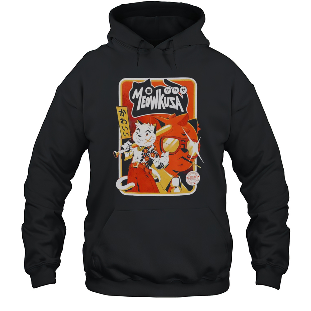 Meowkusa Poster Shirt Unisex Hoodie
