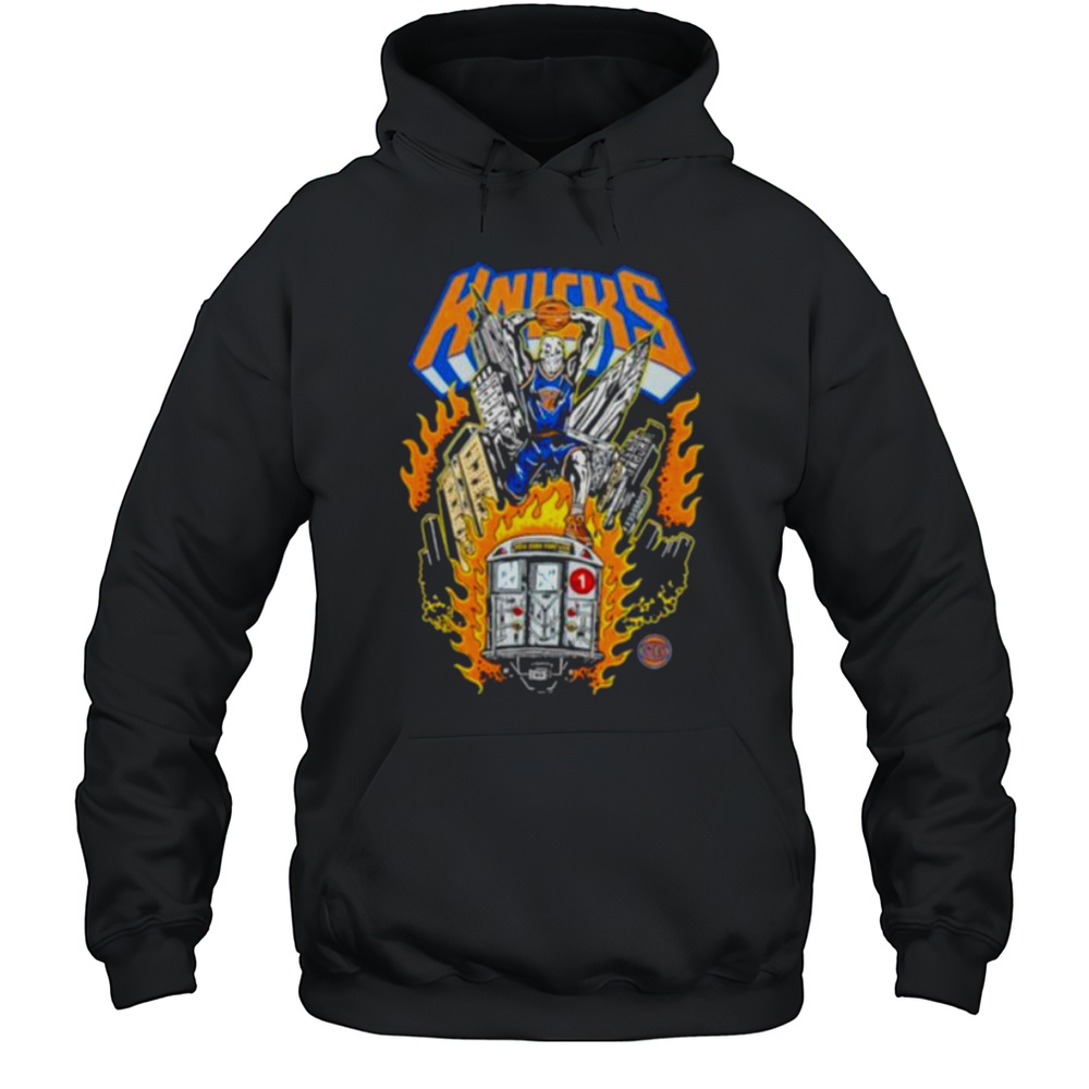 New York Knicks Subway Player Skeleton Shirt Unisex Hoodie
