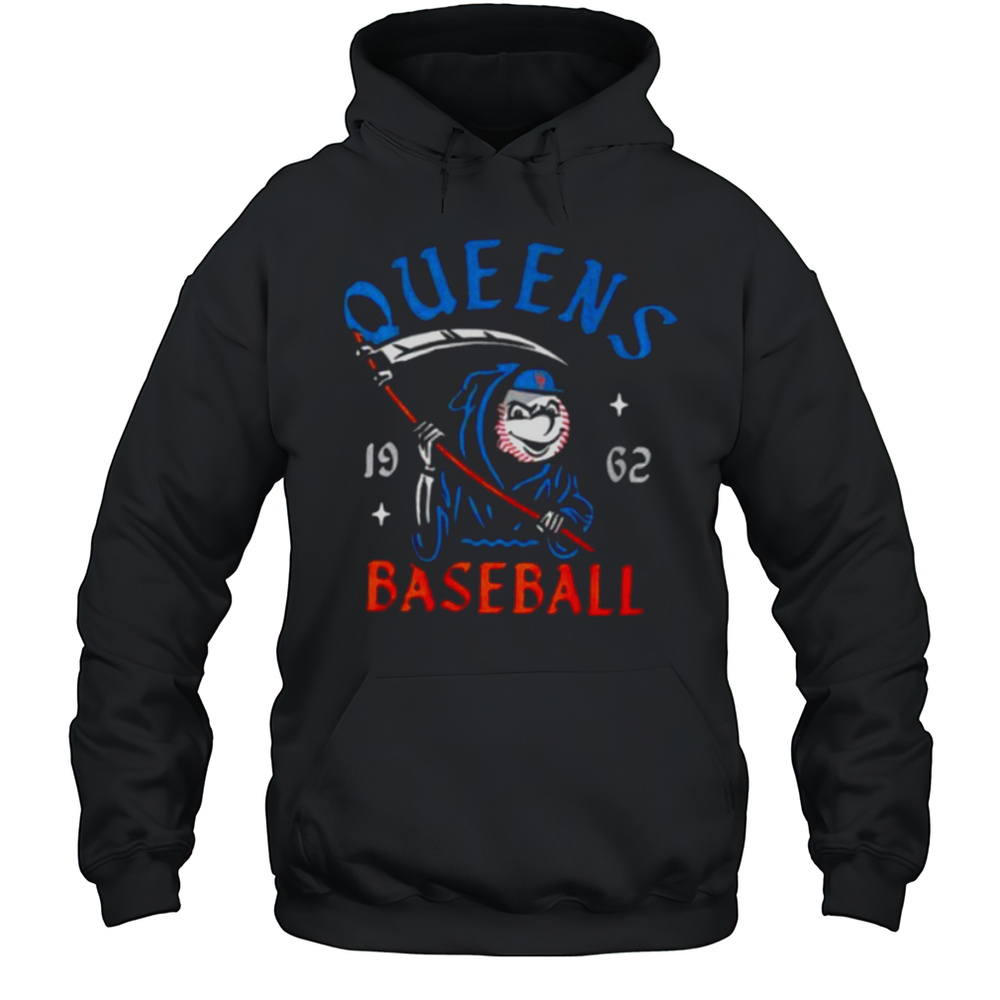 New York Mets Mr. Met Reaper 1962 MLB Shirt Unisex Hoodie