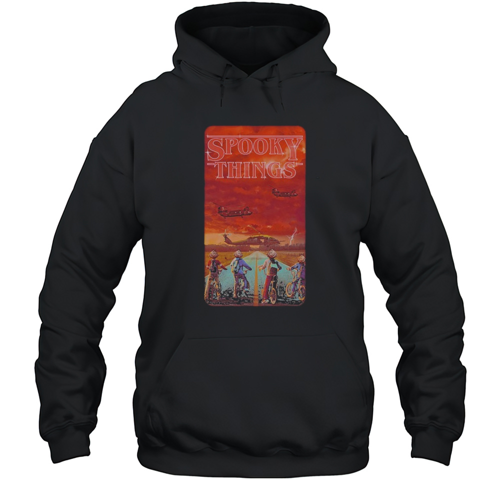 Spooky Things On The X T-shirt Unisex Hoodie