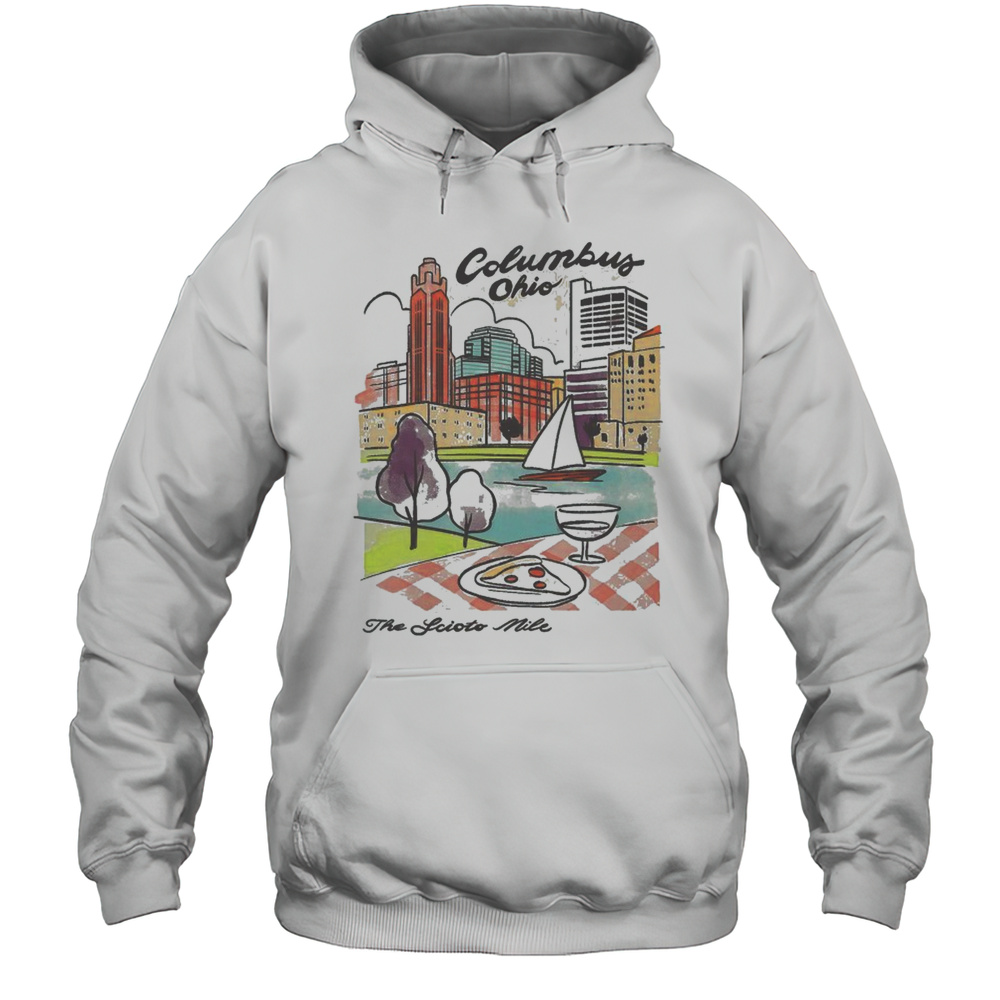 The Scioto Mile Columbus Ohio T-Shirt Unisex Hoodie