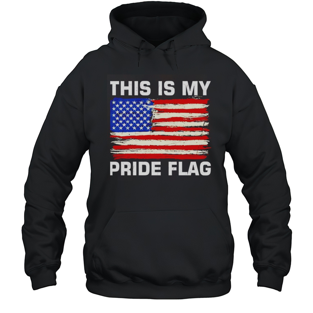 This Is My Pride Flag USA Shirt Unisex Hoodie