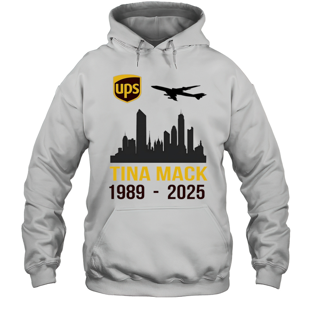 Ups TIna Mack 1989 2025 Shirt Unisex Hoodie