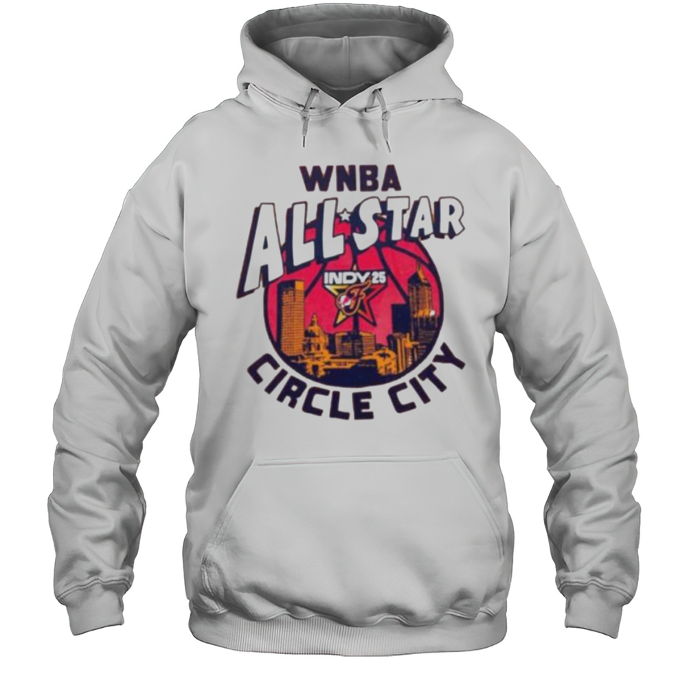 WNBA All Star 2025 Circle City Shirt Unisex Hoodie