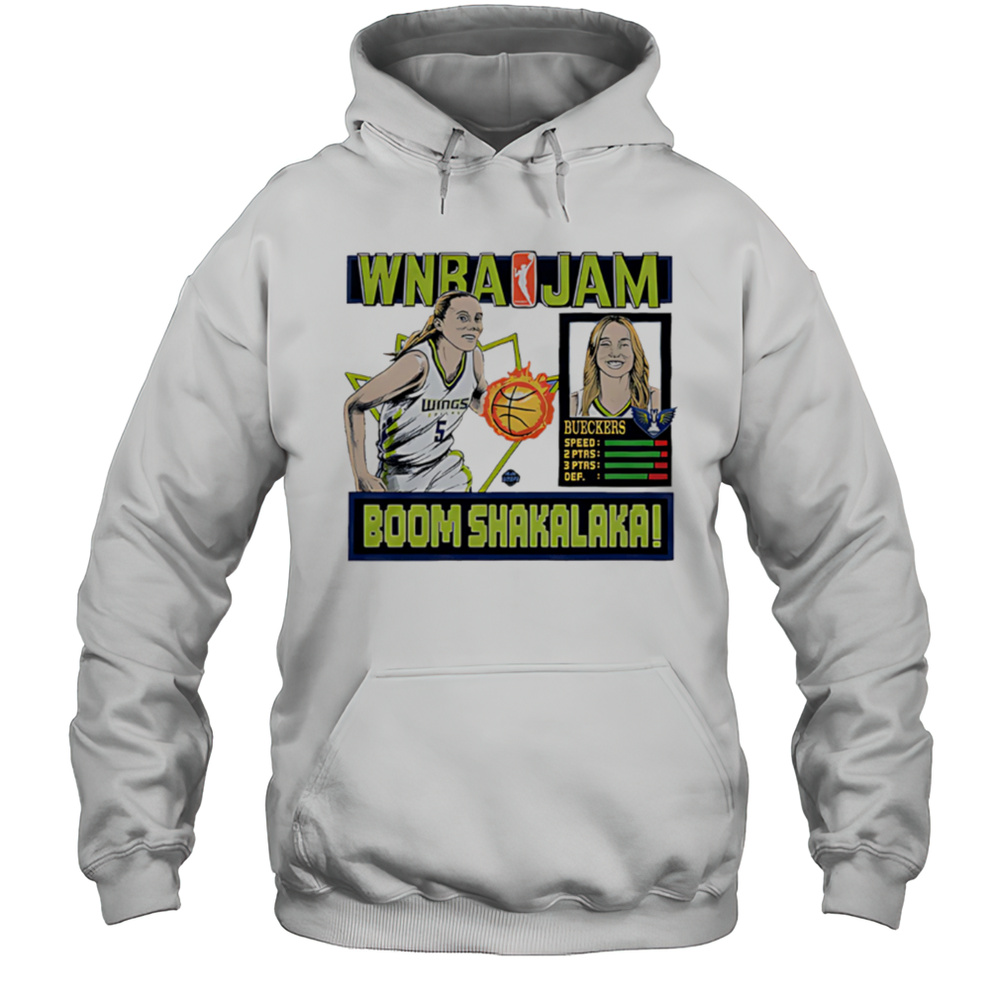 WNBA Jam Wings Paige Bueckers Boom Shakalaka Shirt Unisex Hoodie