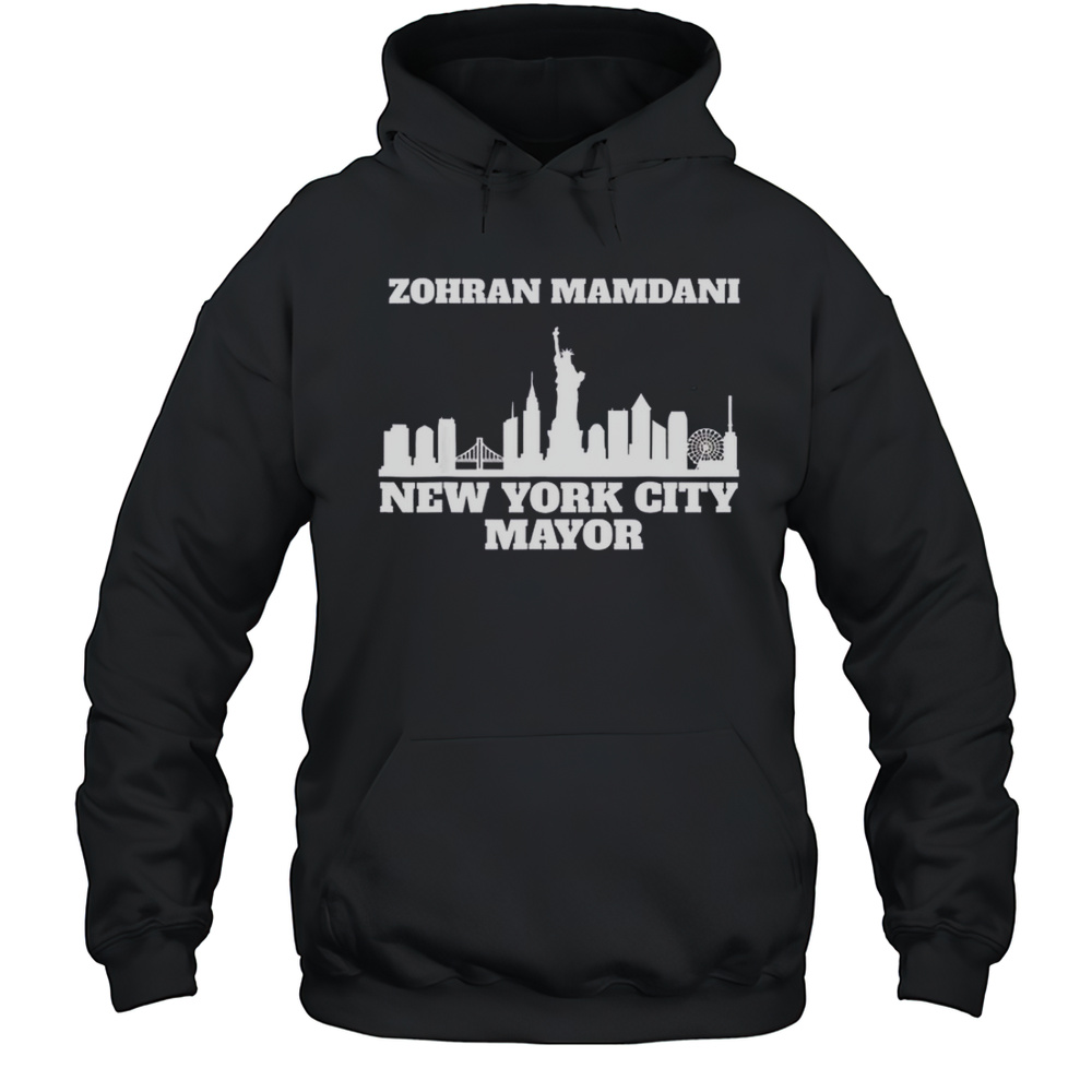 Zohran Mamdani New York City Mayor T-Shirt Unisex Hoodie