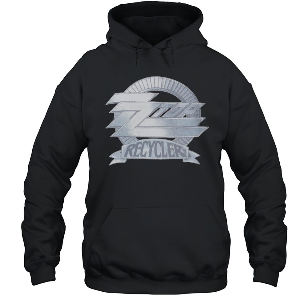 ZZ Top Recycler Emblem T-Shirt Unisex Hoodie