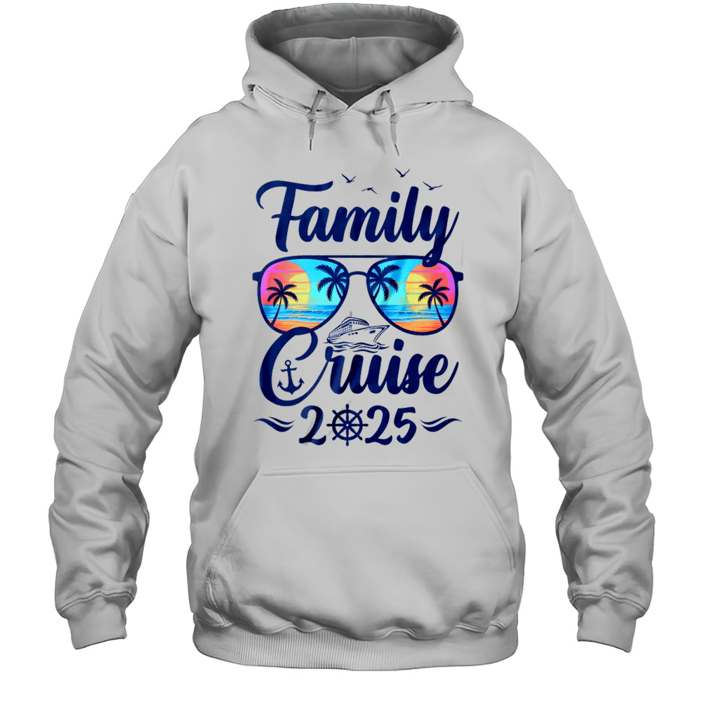 Cruise 2025 Family Vacation Matching Group Trip Shirt Unisex Hoodie