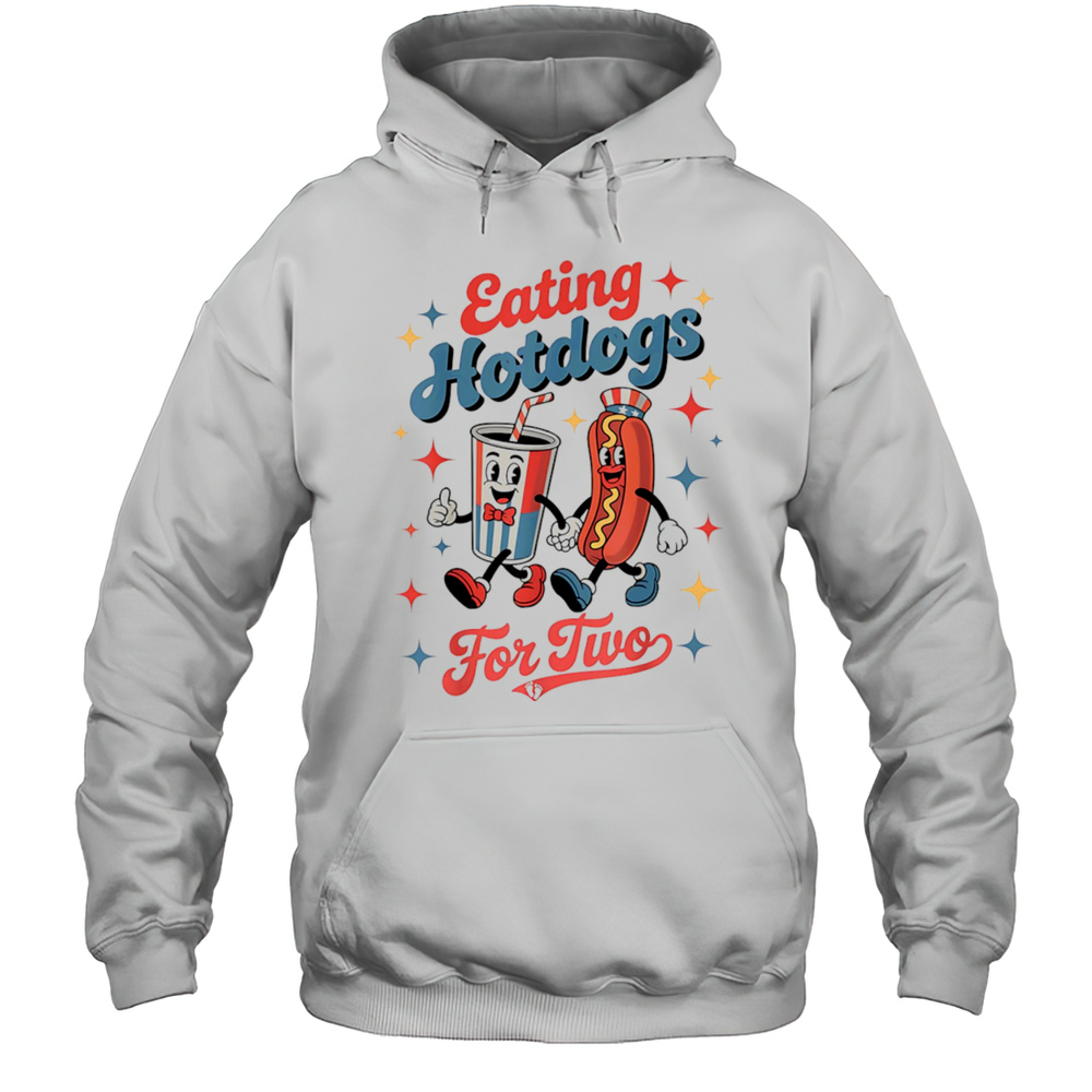 Eating Hotdogs For Two Shirt Unisex Hoodie