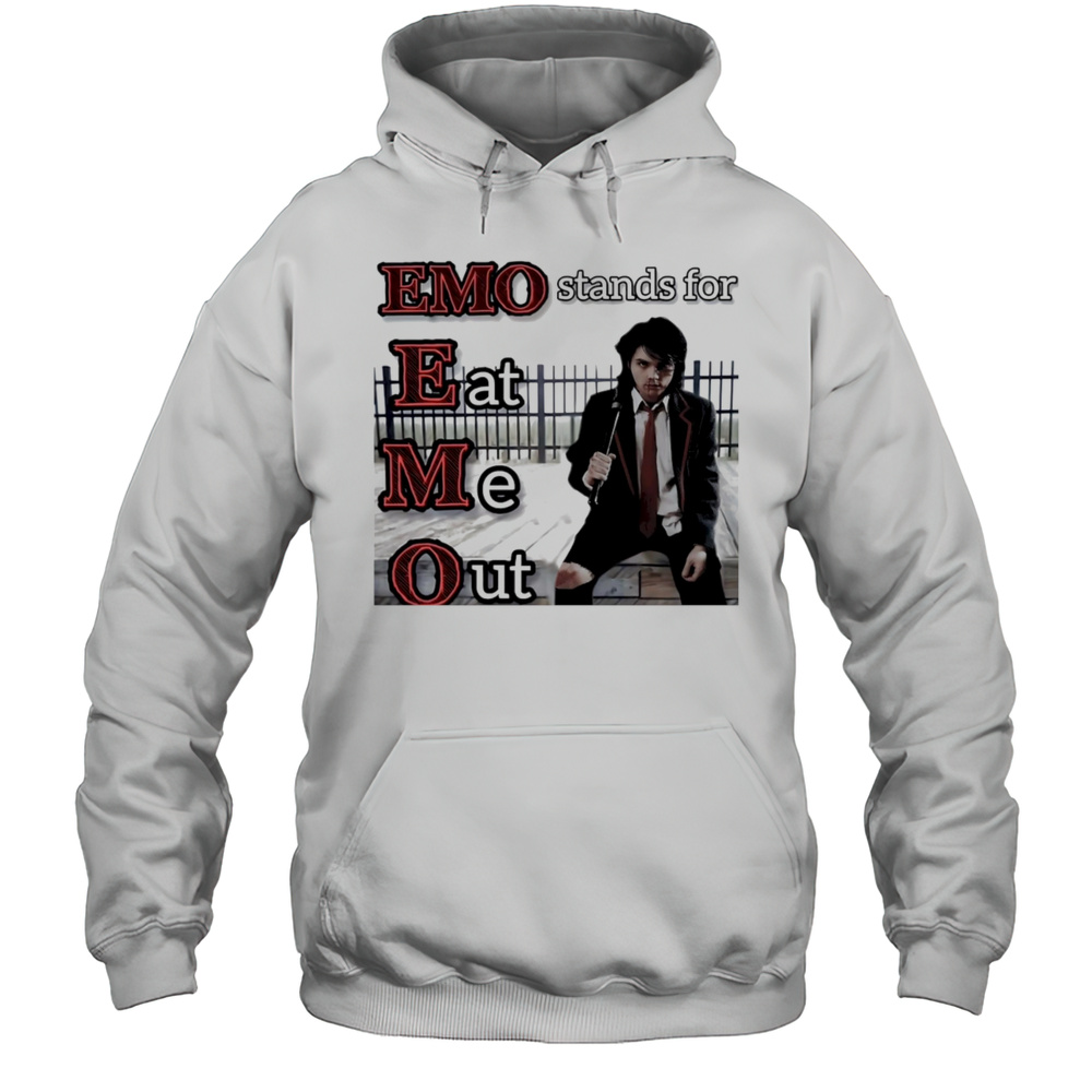 Emo Stands For Eat Me Out Shirt Unisex Hoodie