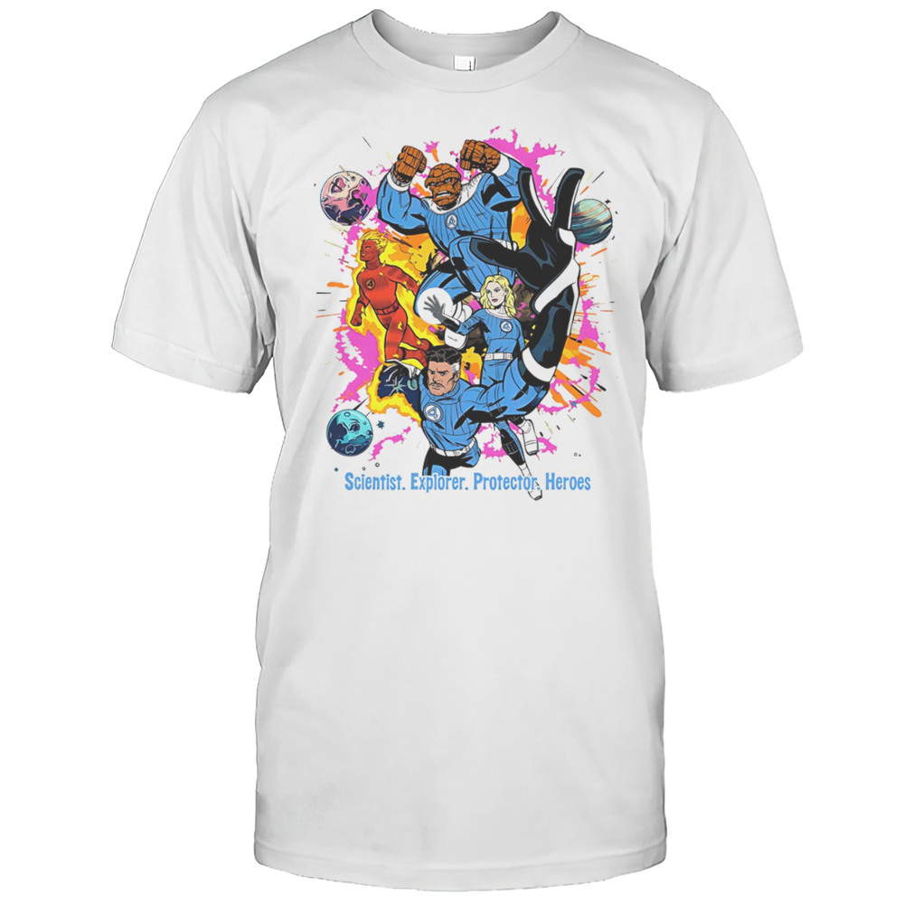 Fantastic 4 Scientist Explorer Protector Heroes Shirt
