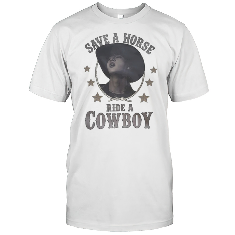 IJBOL Save A Hores Ride A Cowboy Shirt