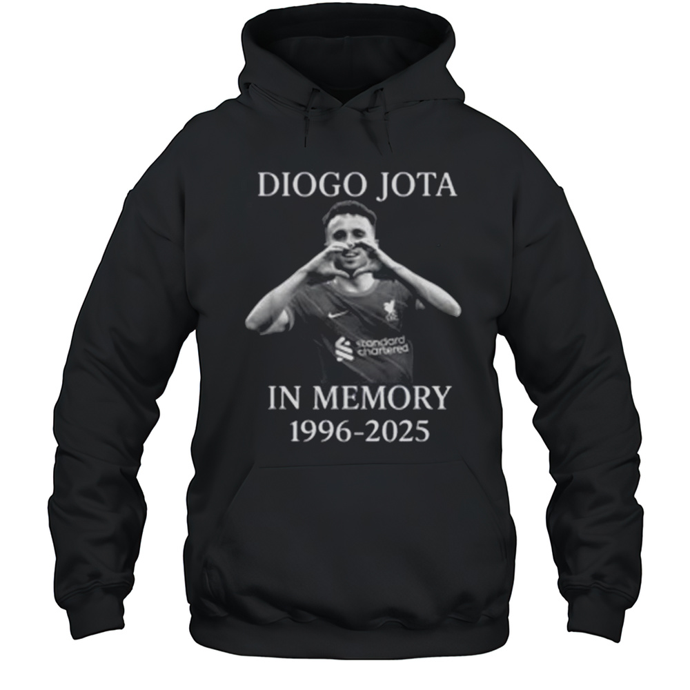 Love Tee Diogo Jota In Memory Shirt Unisex Hoodie