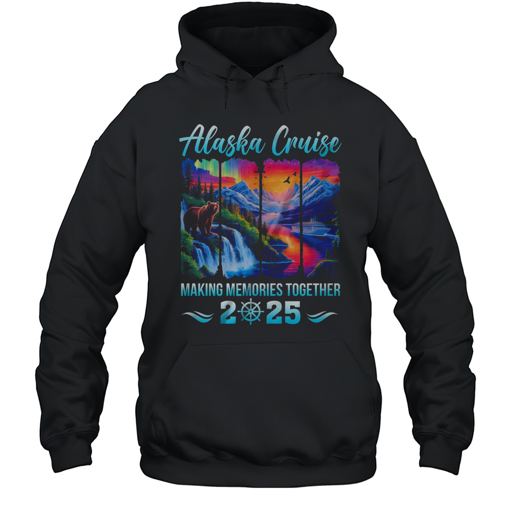 Matching Family Friends Group Alaskan Alaska Cruise 2025 Shirt Unisex Hoodie