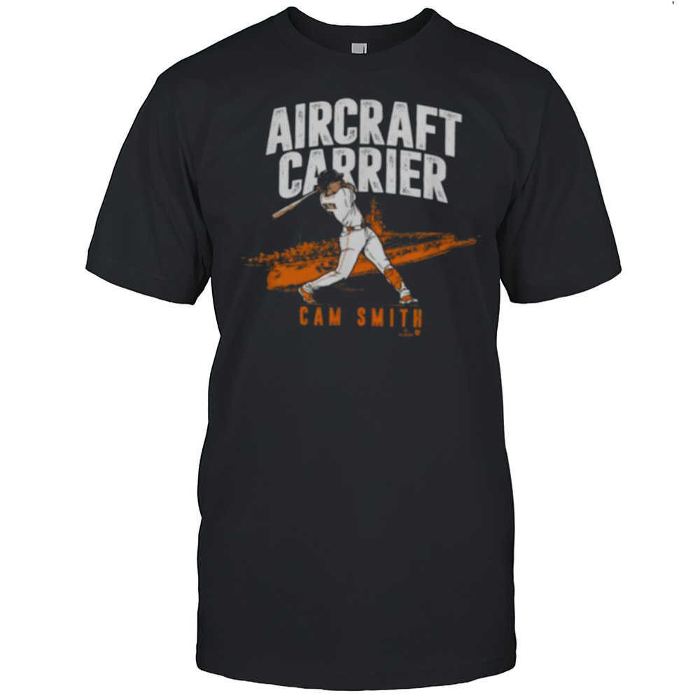 Cam Smith Aircraft Carrier Houston Baseball T Shirt
