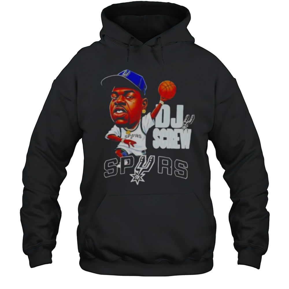 Dj Screw San Antonio Spurs T Shirt Unisex Hoodie