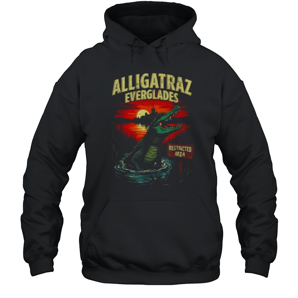 Funny Meme Alligatraz Everglades Alcatraz Men Women Gifts T Shirt Unisex Hoodie