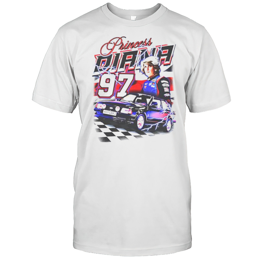 Notsafeforwear Store Merch Princess Diana Racing Shirt