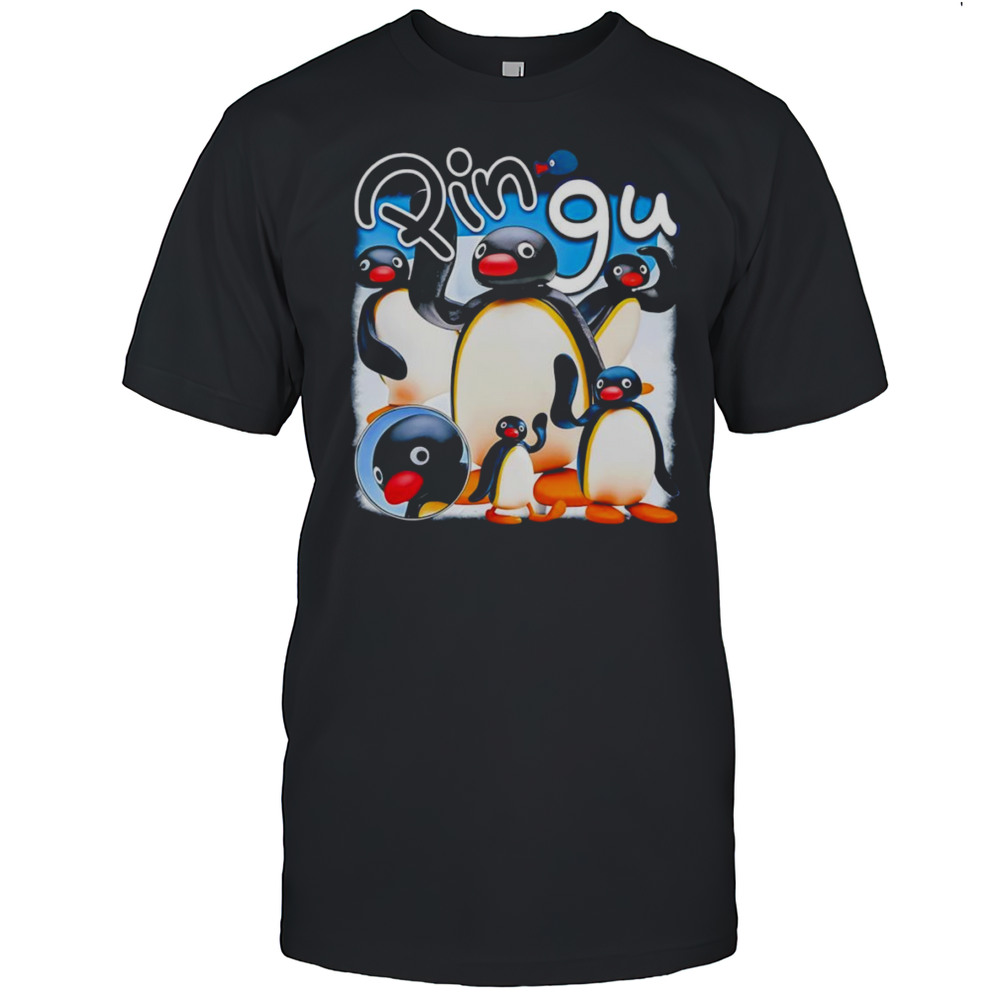 Pingu Pingi Cartoon Graphic Shirt