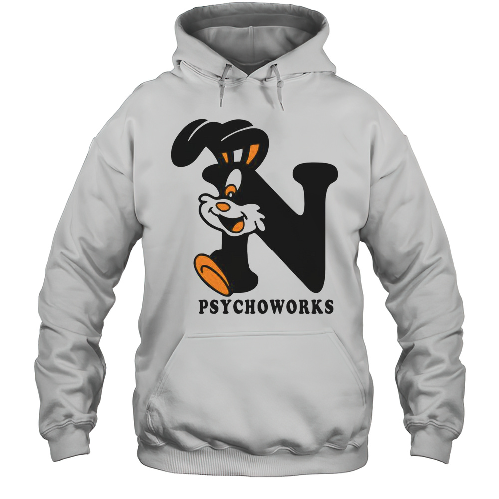 Rabbit Psychoworks T-Shirt Unisex Hoodie