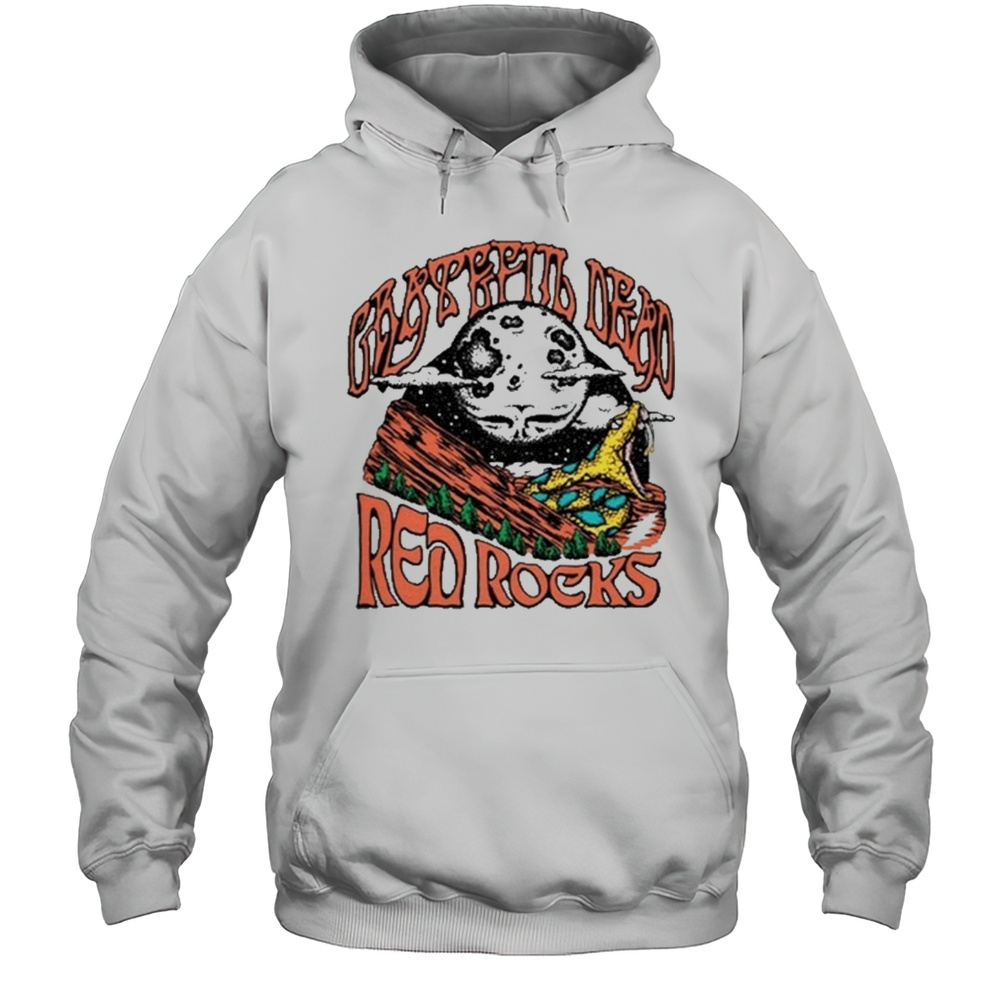 Red Rocks Grateful Dead Snake T-Shirt Unisex Hoodie
