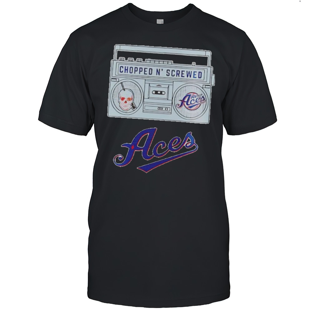 Reno Aces Dj Screw Day 2025 Baseball Shirt