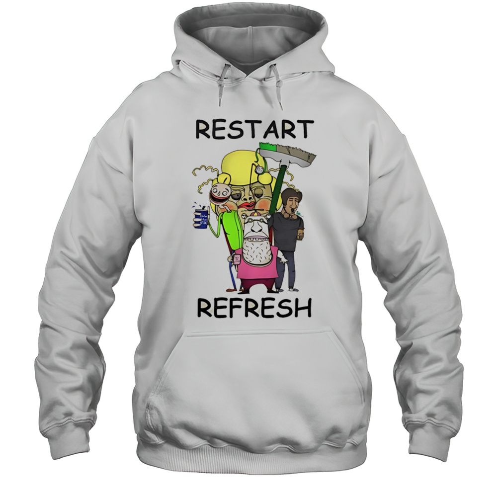 Restart Refresh Shirt Unisex Hoodie