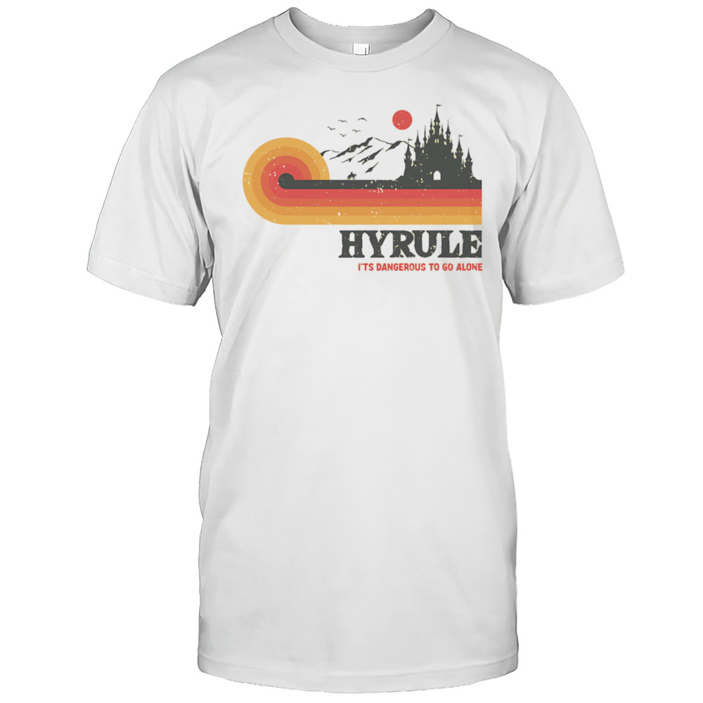 Retro Legend Hyrule Its Dangerous To Go Alone Shirt