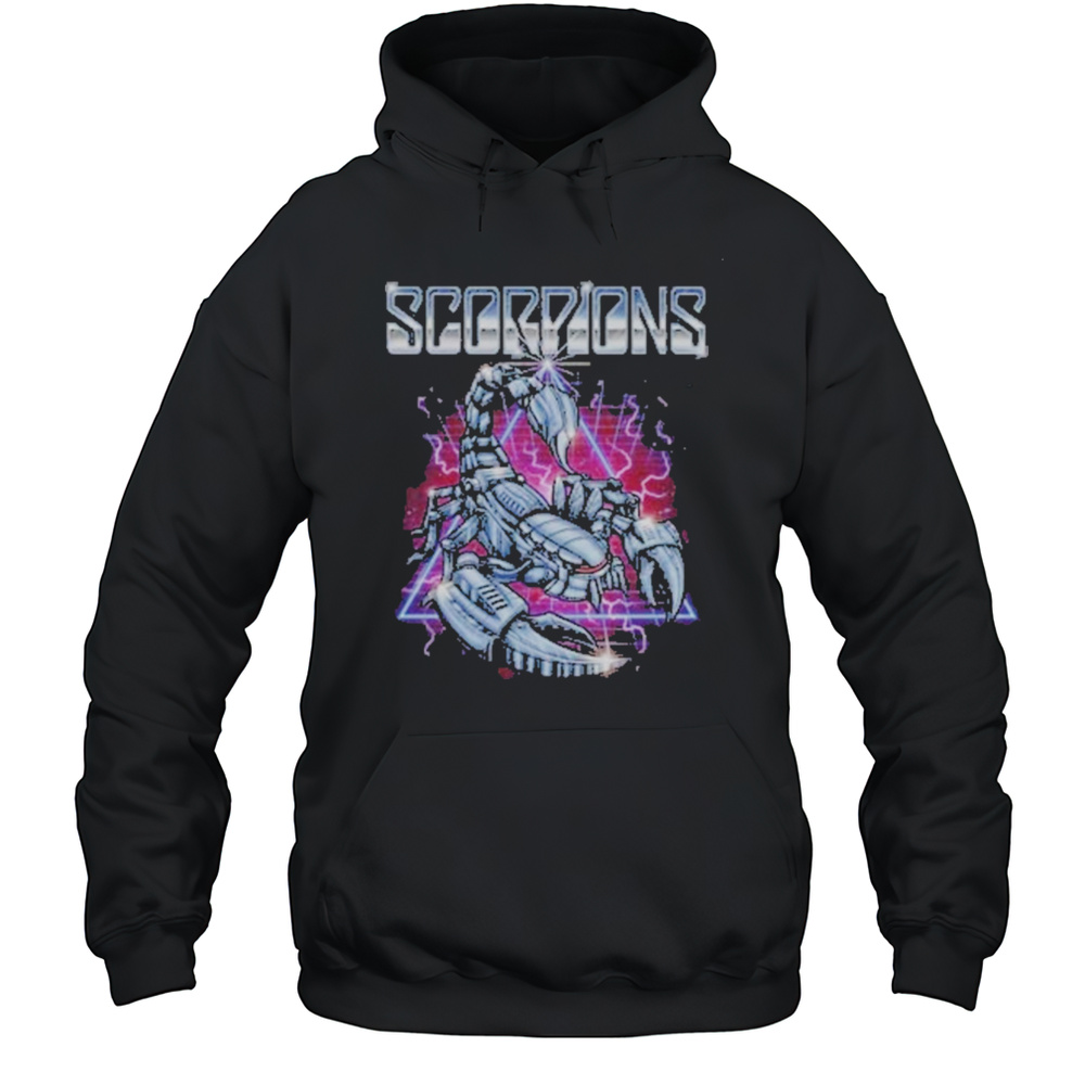 Scorpions European Tour 2025 Robotic T-Shirt Unisex Hoodie