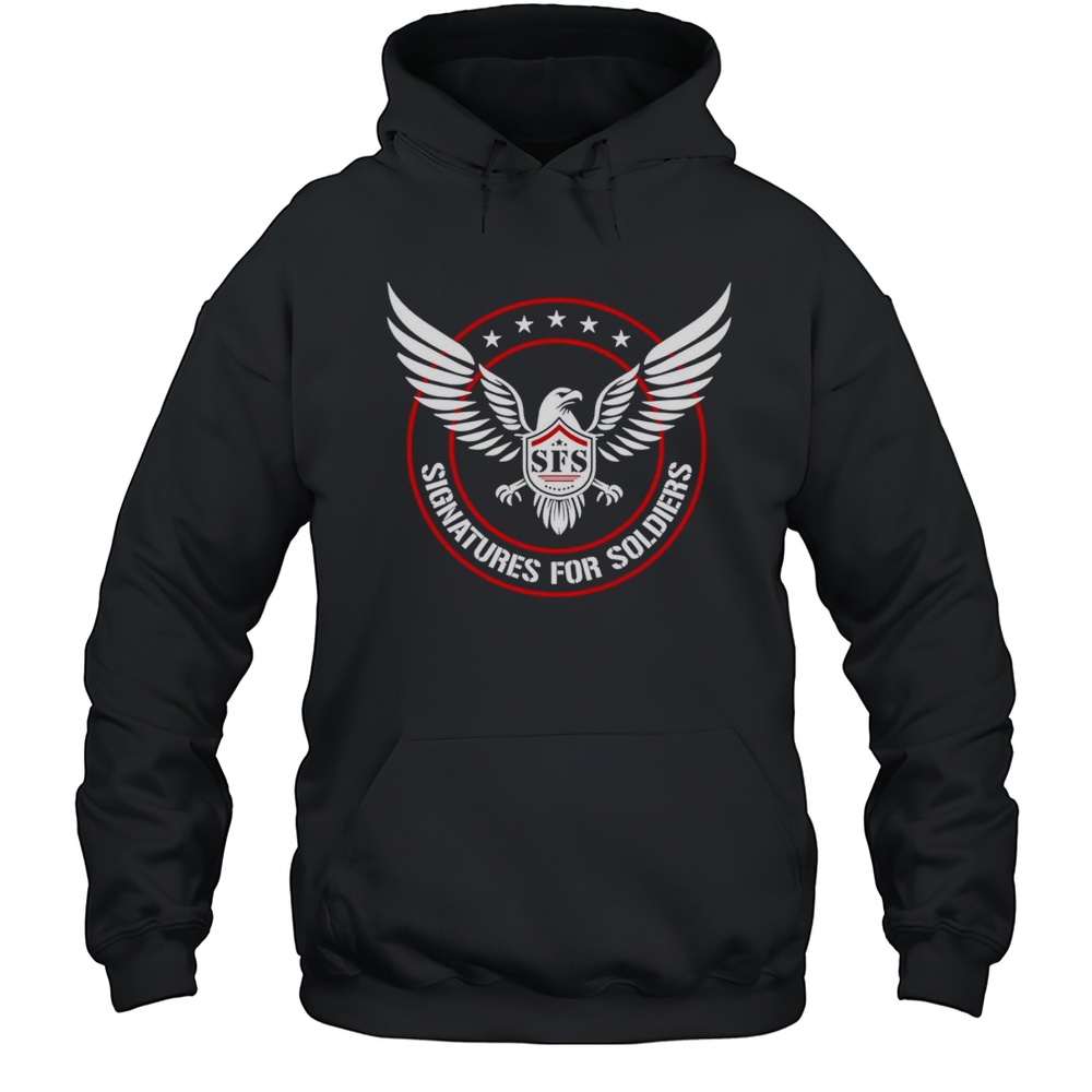 Signatures For Soldiers Eagle Seal Shirt Unisex Hoodie