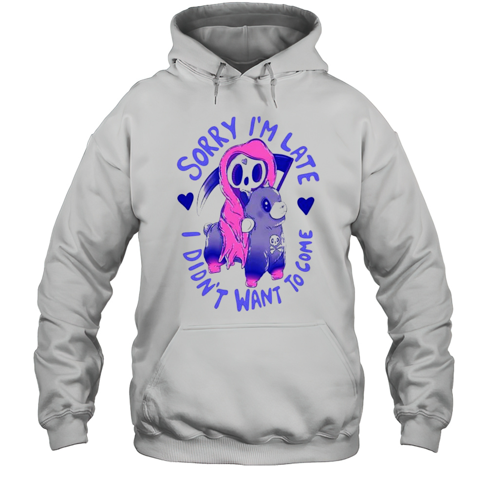 Sorry Im Late I Was Dragging My Feet Shirt Unisex Hoodie