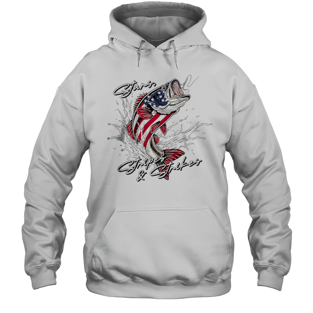 Stars Stripes And Strikes Bass Pro Shirt Unisex Hoodie