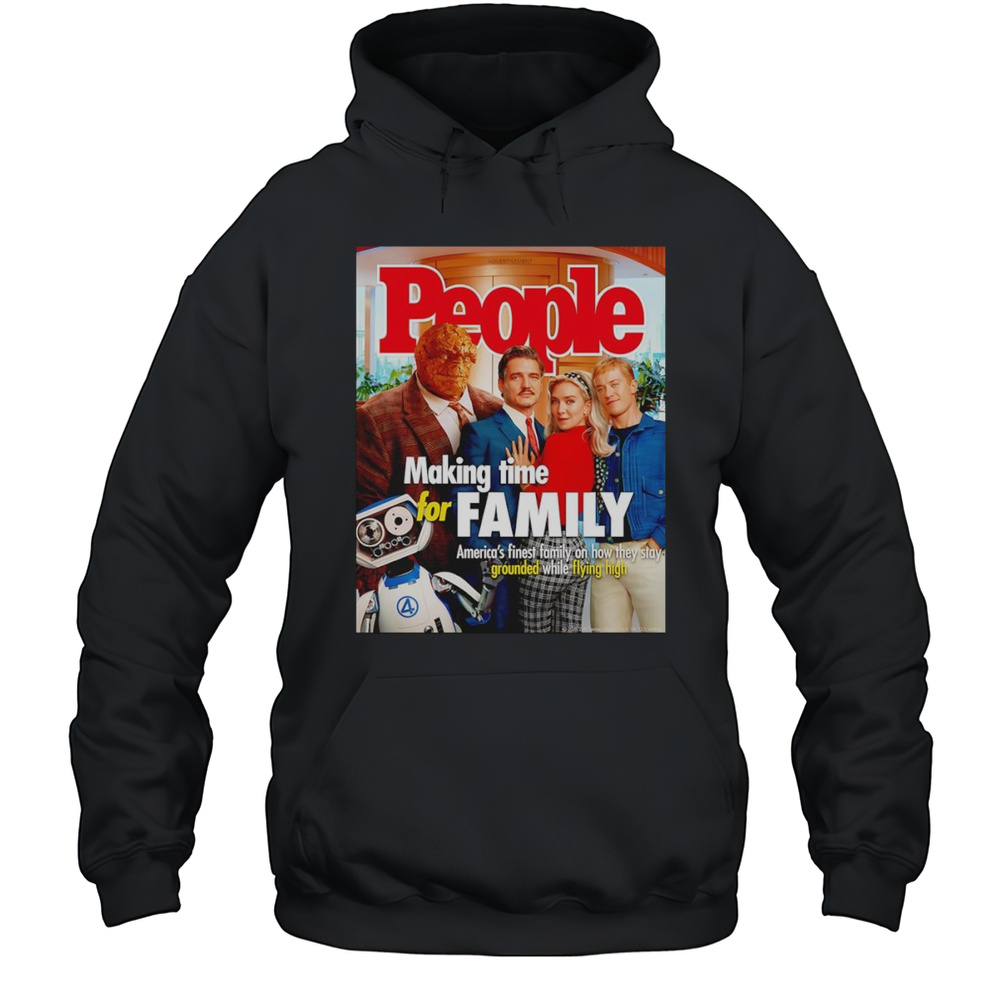 The Fantastic Four People Making Time For Family Shirt Unisex Hoodie