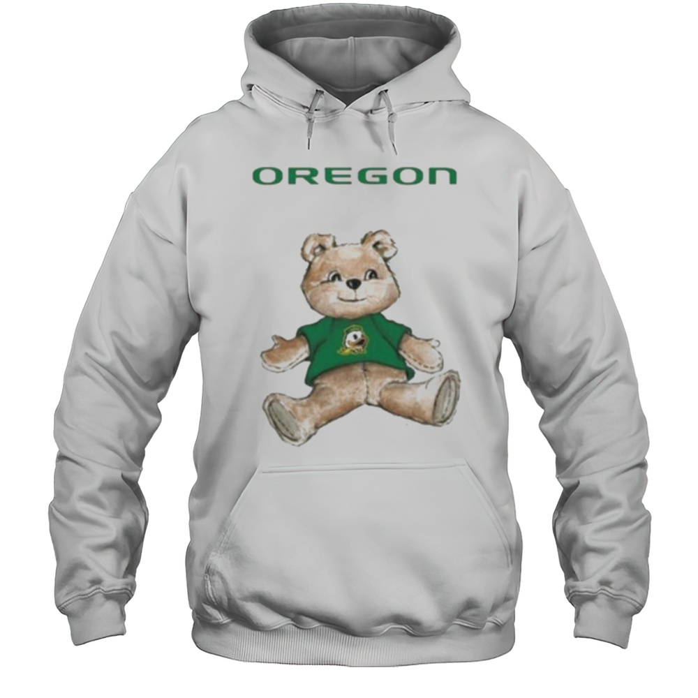Tiny Turnip Teddy Bear X Oregon Ducks T Shirt Unisex Hoodie