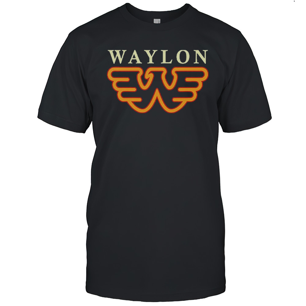 Waylon Jennings Silver Flying T-Shirt
