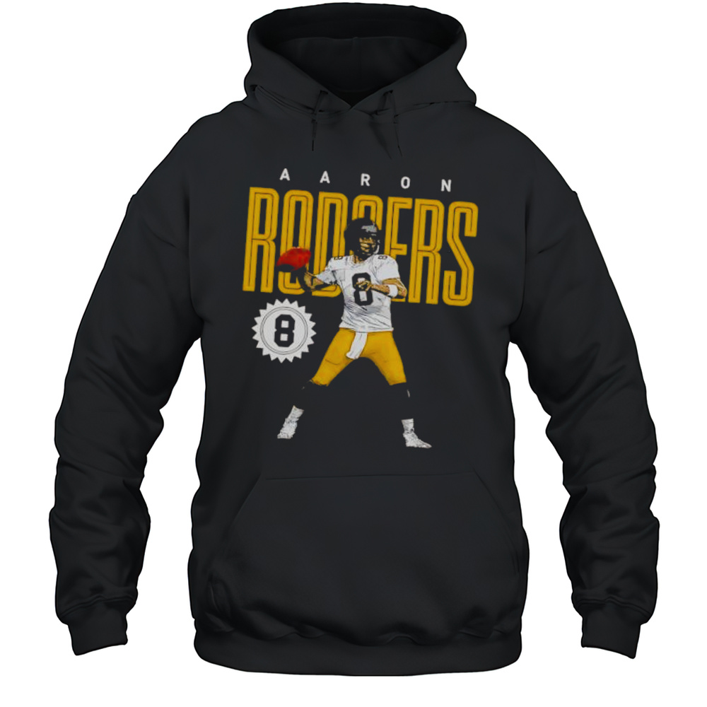 Aaron Rodgers Pittsburgh Steelers Card Shirt Unisex Hoodie
