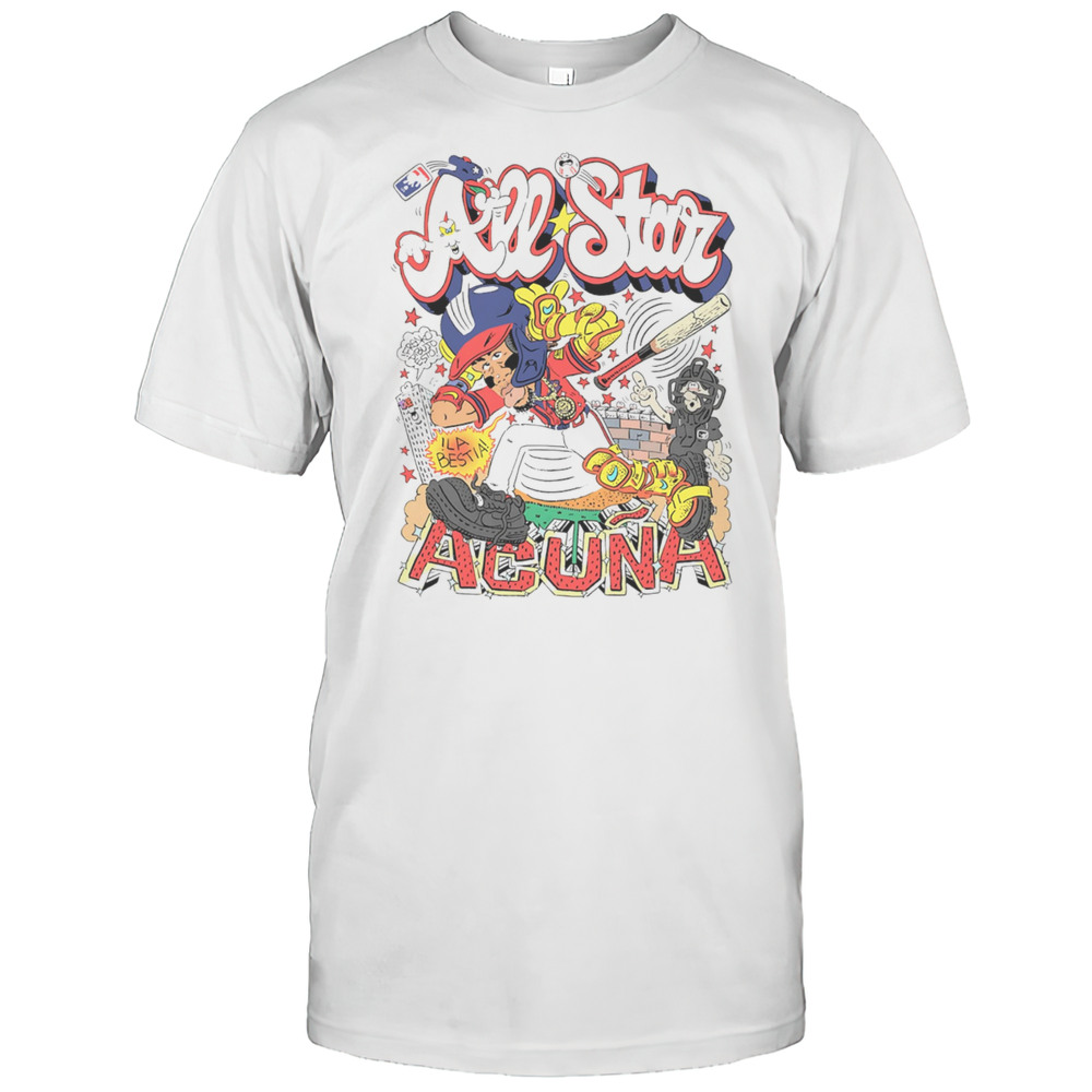 All Star Acuna Cartoon Shirt