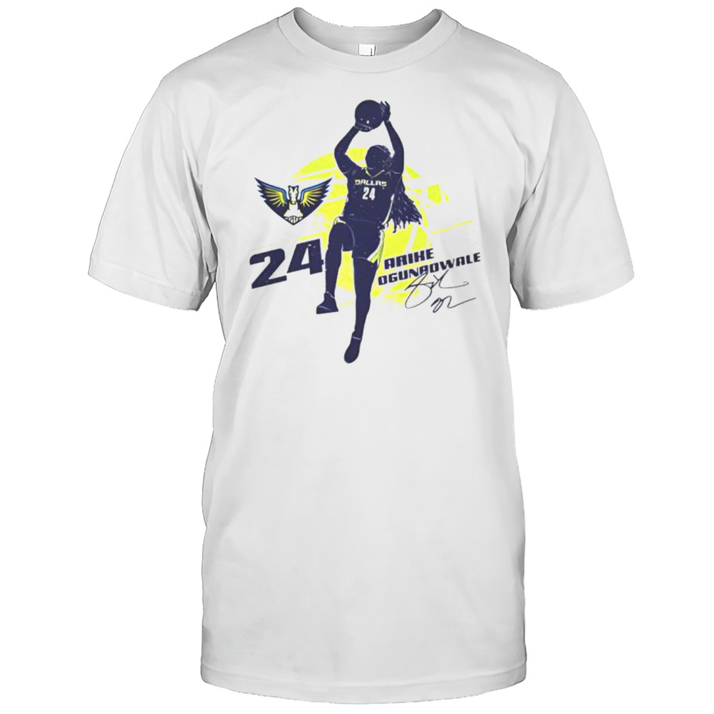 Arike Ogunbowale Dallas Wings Silhouette Shirt